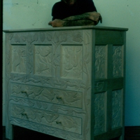 Morgan Bulkeley'swork, Carved Chest / Vigneron (MB)